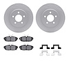 4312-54118 Geospec Brake Rotors with 3000-Series Ceramic Brake Pads & Hardware, 2012-2014 Ford/Lincoln/Mercury/Mazda, Position:  - image 1