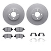 4312-54135 Geospec Brake Rotors with 3000-Series Ceramic Brake Pads & Hardware, 2014-2019 Ford/Lincoln/Mercury/Mazda, Position:  - image 1