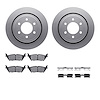 4312-54141 Geospec Brake Rotors with 3000-Series Ceramic Brake Pads & Hardware, 2015-2017 Ford/Lincoln/Mercury/Mazda, Position:  - image 1