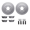 4312-55003 Geospec Brake Rotors with 3000-Series Ceramic Brake Pads & Hardware, 2003-2005 Ford/Lincoln/Mercury/Mazda, Position:  - image 1