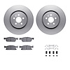 4312-55007 Geospec Brake Rotors with 3000-Series Ceramic Brake Pads & Hardware, 2015-2020 Ford/Lincoln/Mercury/Mazda, Position:  - image 1