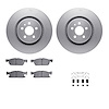 4312-55008 Geospec Brake Rotors with 3000-Series Ceramic Brake Pads & Hardware, 2017-2020 Ford/Lincoln/Mercury/Mazda, Position:  - image 1