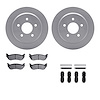 4312-56001 Geospec Brake Rotors with 3000-Series Ceramic Brake Pads & Hardware, 1996-2002 Ford/Lincoln/Mercury/Mazda, Position:  - image 1