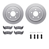 4312-56005 Geospec Brake Rotors with 3000-Series Ceramic Brake Pads & Hardware, 2003-2011 Ford/Lincoln/Mercury/Mazda, Position:  - image 1
