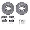 4312-59005 Geospec Brake Rotors with 3000-Series Ceramic Brake Pads & Hardware, 1988-1991 Acura/Honda, Position: Front - image 1