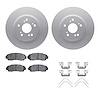 4312-59055 Geospec Brake Rotors with 3000-Series Ceramic Brake Pads & Hardware, 2007-2016 Acura/Honda, Position: Front - image 1