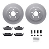 4312-63026 Geospec Brake Rotors with 3000-Series Ceramic Brake Pads & Hardware, 1998-2005 Mercedes-Benz, Position: Front - image 1