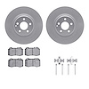 4312-63029 Geospec Brake Rotors with 3000-Series Ceramic Brake Pads & Hardware, 2006-2011 Mercedes-Benz, Position: Front - image 1