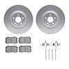 4312-63032 Geospec Brake Rotors with 3000-Series Ceramic Brake Pads & Hardware, 2003-2009 Mercedes-Benz, Position: Front