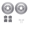 4312-63036 Geospec Brake Rotors with 3000-Series Ceramic Brake Pads & Hardware, 2001-2002 Mercedes-Benz, Position: Rear - image 1