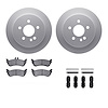 4312-63042 Geospec Brake Rotors with 3000-Series Ceramic Brake Pads & Hardware, 1998-2005 Mercedes-Benz, Position: Rear - image 1