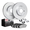 4312-63082 Geospec Brake Rotors with 3000-Series Ceramic Brake Pads & Hardware, 2015-2017 Renault, Position: Front - image 2