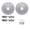 4312-63085 Geospec Brake Rotors with 3000-Series Ceramic Brake Pads & Hardware, 2013-2019 Mercedes-Benz, Position: Front - image 1