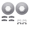 4312-67006 Geospec Brake Rotors with 3000-Series Ceramic Brake Pads & Hardware, 1998-2015 Infiniti/Nissan, Position: Front - image 1