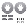 4312-67026 Geospec Brake Rotors with 3000-Series Ceramic Brake Pads & Hardware, 2000-2004 Infiniti/Nissan, Position: Front - image 1