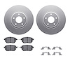 4312-67040 Geospec Brake Rotors with 3000-Series Ceramic Brake Pads & Hardware, 2003-2005 Infiniti/Nissan, Position: Front - image 1