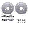 4312-67046 Geospec Brake Rotors with 3000-Series Ceramic Brake Pads & Hardware, Fits Select Multiple Makes/Models, Position: Rea - image 1