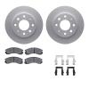4312-72010 Geospec Brake Rotors with 3000-Series Ceramic Brake Pads & Hardware, 1998-1998 Mitsubishi, Position: Front - image 1