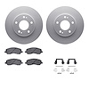 4312-72016 Geospec Brake Rotors with 3000-Series Ceramic Brake Pads & Hardware, 2000-2012 Multiple Makes/Models, Position: Front - image 1
