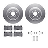 4312-72027 Geospec Brake Rotors with 3000-Series Ceramic Brake Pads & Hardware, 2008-2015 Mitsubishi, Position: Front - image 1