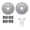 4312-75006 Geospec Brake Rotors with 3000-Series Ceramic Brake Pads & Hardware, 1995-2000 Lexus/Toyota/Scion, Position: Front - image 1