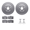 4312-75008 Geospec Brake Rotors with 3000-Series Ceramic Brake Pads & Hardware, 2001-2006 Lexus/Toyota/Scion, Position: Front - image 1