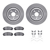 4312-75024 Geospec Brake Rotors with 3000-Series Ceramic Brake Pads & Hardware, Fits Select Lexus/Toyota/Scion, Position: Front - image 1