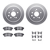 4312-75026 Geospec Brake Rotors with 3000-Series Ceramic Brake Pads & Hardware, 2014-2015 Lexus/Toyota/Scion, Position: Rear - image 1