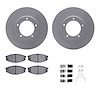 4312-76002 Geospec Brake Rotors with 3000-Series Ceramic Brake Pads & Hardware, 1984-1995 Lexus/Toyota/Scion, Position: Front - image 1
