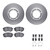 4312-76009 Geospec Brake Rotors with 3000-Series Ceramic Brake Pads & Hardware, 1995-2004 Lexus/Toyota/Scion, Position: Front - image 1