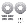 4312-76018 Geospec Brake Rotors with 3000-Series Ceramic Brake Pads & Hardware, 2001-2009 Lexus/Toyota/Scion, Position: Rear - image 1