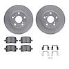 4312-76025 Geospec Brake Rotors with 3000-Series Ceramic Brake Pads & Hardware, 1997-2004 Lexus/Toyota/Scion, Position: Front - image 1