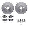 4312-76031 Geospec Brake Rotors with 3000-Series Ceramic Brake Pads & Hardware, 2000-2010 Lexus/Toyota/Scion, Position: Front - image 1