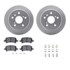4312-76035 Geospec Brake Rotors with 3000-Series Ceramic Brake Pads & Hardware, 2000-2003 Lexus/Toyota/Scion, Position: Rear - image 1