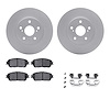 4312-76047 Geospec Brake Rotors with 3000-Series Ceramic Brake Pads & Hardware, 2004-2010 Lexus/Toyota/Scion, Position: Front - image 1