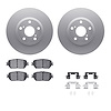 4312-76050 Geospec Brake Rotors with 3000-Series Ceramic Brake Pads & Hardware, 2004-2004 Lexus/Toyota/Scion, Position: Front - image 1