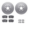 4312-76053 Geospec Brake Rotors with 3000-Series Ceramic Brake Pads & Hardware, 2002-2003 Lexus/Toyota/Scion, Position: Front - image 1