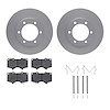 4312-76055 Geospec Brake Rotors with 3000-Series Ceramic Brake Pads & Hardware, 2000-2007 Lexus/Toyota/Scion, Position: Front - image 1