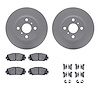 4312-76064 Geospec Brake Rotors with 3000-Series Ceramic Brake Pads & Hardware, 2006-2019 Lexus/Toyota/Scion, Position: Front - image 1