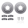 4312-76074 Geospec Brake Rotors with 3000-Series Ceramic Brake Pads & Hardware, 2008-2021 Lexus/Toyota/Scion, Position: Front - image 1