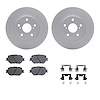 4312-76092 Geospec Brake Rotors with 3000-Series Ceramic Brake Pads & Hardware, 2014-2015 Lexus/Toyota/Scion, Position: Front - image 1