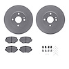 4312-80006 Geospec Brake Rotors with 3000-Series Ceramic Brake Pads & Hardware, 1994-2002 Ford/Lincoln/Mercury/Mazda, Position:  - image 1