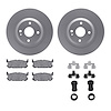 4312-80009 Geospec Brake Rotors with 3000-Series Ceramic Brake Pads & Hardware, 2001-2005 Ford/Lincoln/Mercury/Mazda, Position:  - image 1