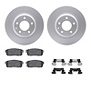 4312-80013 Geospec Brake Rotors with 3000-Series Ceramic Brake Pads & Hardware, 2004-2011 Ford/Lincoln/Mercury/Mazda, Position:  - image 1