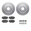4312-80015 Geospec Brake Rotors with 3000-Series Ceramic Brake Pads & Hardware, 2004-2011 Ford/Lincoln/Mercury/Mazda, Position:  - image 1