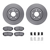 4312-80027 Geospec Brake Rotors with 3000-Series Ceramic Brake Pads & Hardware, Fits Select Ford/Lincoln/Mercury/Mazda, Position - image 1