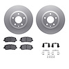 4312-80032 Geospec Brake Rotors with 3000-Series Ceramic Brake Pads & Hardware, 2013-2015 Ford/Lincoln/Mercury/Mazda, Position:  - image 1