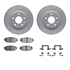 4312-80039 Geospec Brake Rotors with 3000-Series Ceramic Brake Pads & Hardware, Fits Select Ford/Lincoln/Mercury/Mazda, Position - image 1