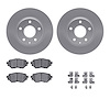 4312-80043 Geospec Brake Rotors with 3000-Series Ceramic Brake Pads & Hardware, 2014-2018 Ford/Lincoln/Mercury/Mazda, Position:  - image 1