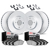 4314-76017 Geospec Brake Rotors with 3000-Series Ceramic Brake Pads & Hardware, 2000-2005 Lexus/Toyota/Scion, Position: Front an - image 1